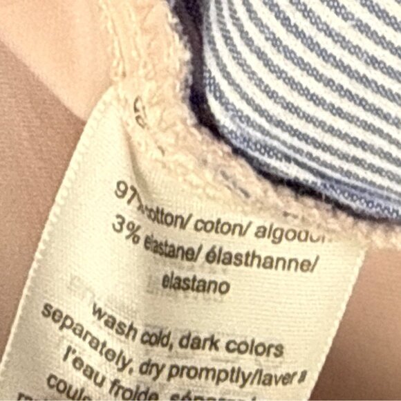 Tommy Hilfiger Women’s Pink Pants Slim Fit Stylish Ankle-Length Size 8 - Picture 8 of 9